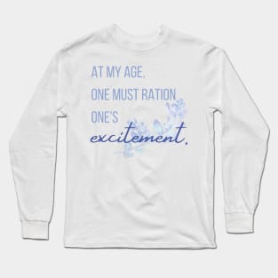 Downton Abbey Ration Ones Excitement Long Sleeve T-Shirt